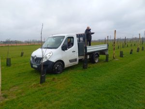 Installation des cables