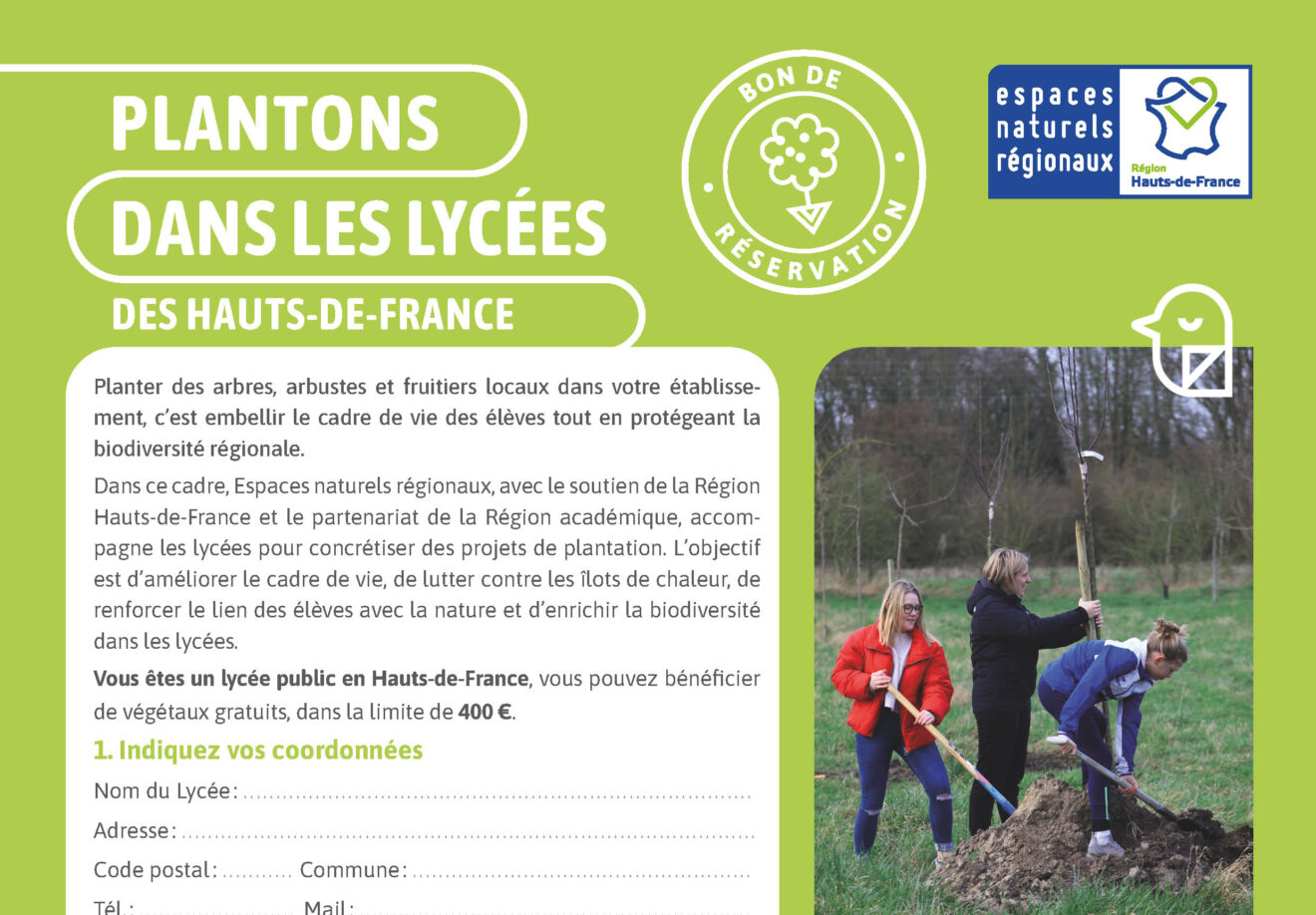 Plantons dans les lycées des Hauts-de-France